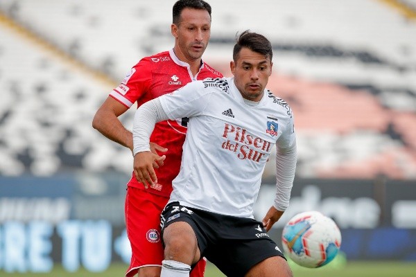 Iván Morales se entrenó pese a la muerte de su madre. Foto: Agencia Uno