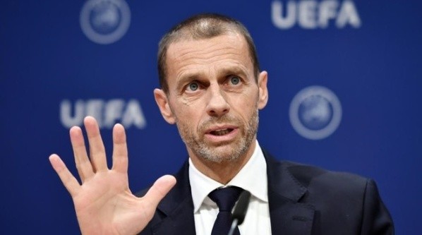 Alexander Ceferin, presidente de la UEFA, ya advirtió sobre las sanciones a clubes y jugadores (Getty)