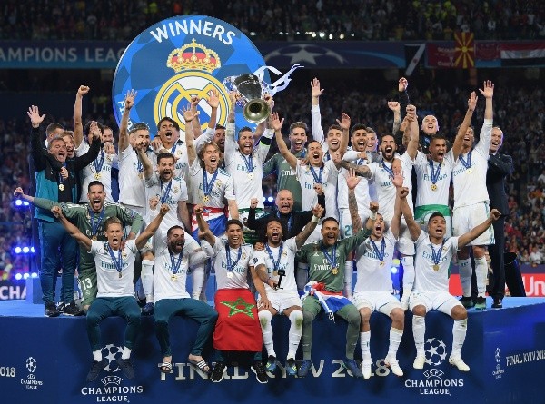 Real Madrid, ganador de la Champions League en 13 ocasiones, ahora jugará la Superliga (Getty)