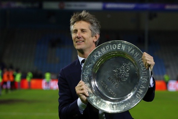 Edwin van der Sar habló en representación del Ajax. (Foto: Getty Images)