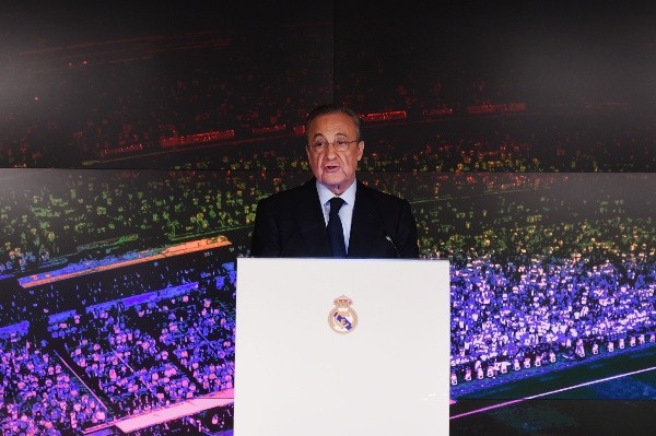 Florentino Pérez, presidente del Real Madrid y principal impulsor de la polémica Superliga que se empieza a caer.