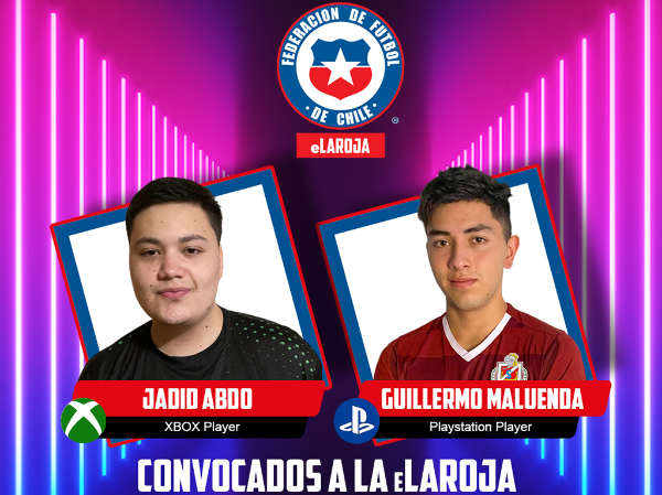 Los representantes de Chile en el videojuego de FIFA21. (FOTO: La Roja)
