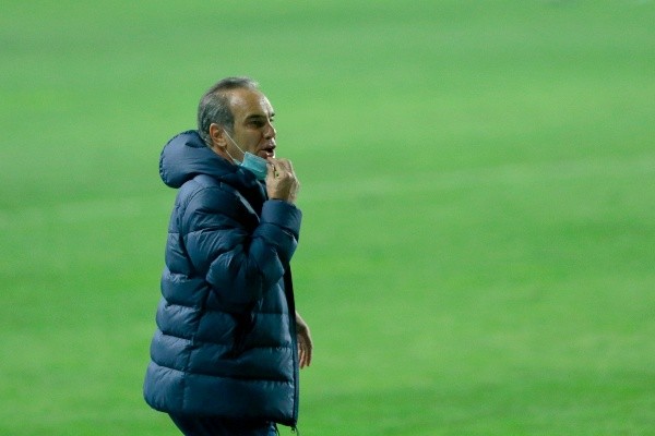 Martín Lasarte busca las maneras de entrenar en pandemia. (Foto: Agencia Uno)