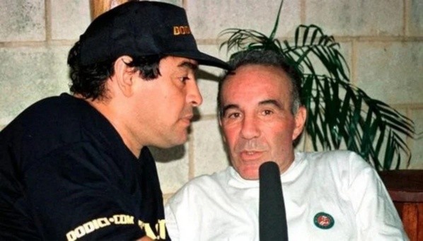 Diego Maradona compartió durante más de 30 años con Alfredo Cahe como su médico de cabecera. Foto: Archivo.