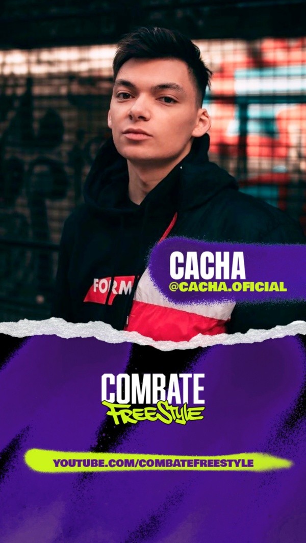 Cacha es uno de los grandes nombres para Combate Freestyle Argentina. (Foto: Combate Freestyle)
