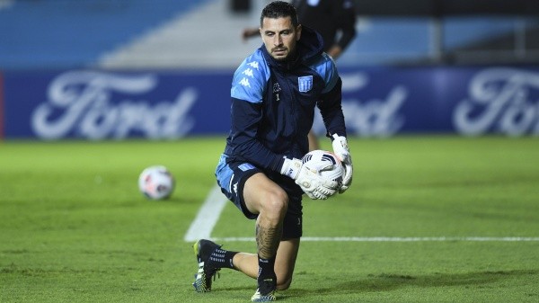 Gabriel Arias destacó lo hecho por Racing en Copa Libertadores. Foto: Agencia Uno