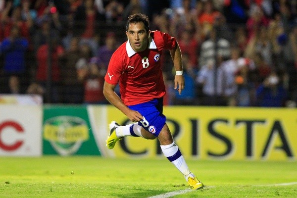 Fernando Meneses en la selección chilena.