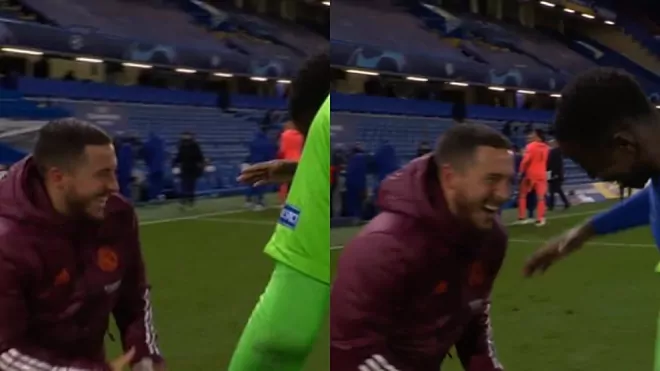 La imagen de Hazard que desató la furia de todo el madridismo.