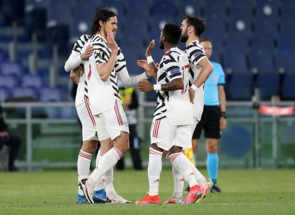 Los Diablos Rojos cayeron por 3-2 frente a la Roma pero ese resultado fue suficiente como para que clasificaran a la final de la Europa League. (Foto: Getty)