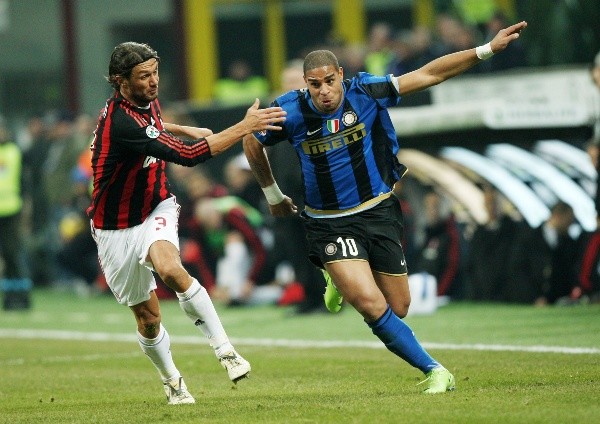 Adriano era una máquina en el Inter (Getty)