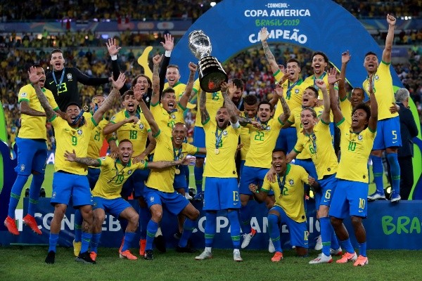 Brasil fue el último campeón de la Copa América (Getty)