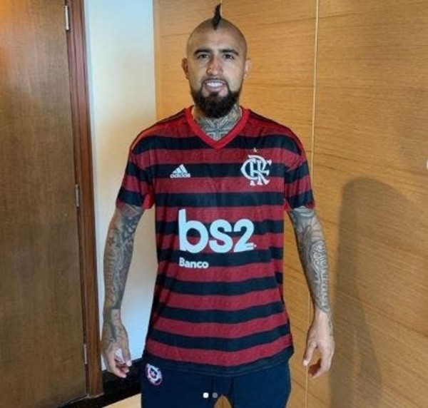 Vidal ya le ha hecho guiños al Flamengo para jugar en Río de Janeiro. Foto: Archivo.