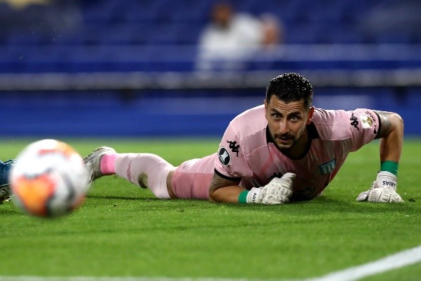 Arias fue figura en Racing en el partido ante Vélez. Foto: Getty