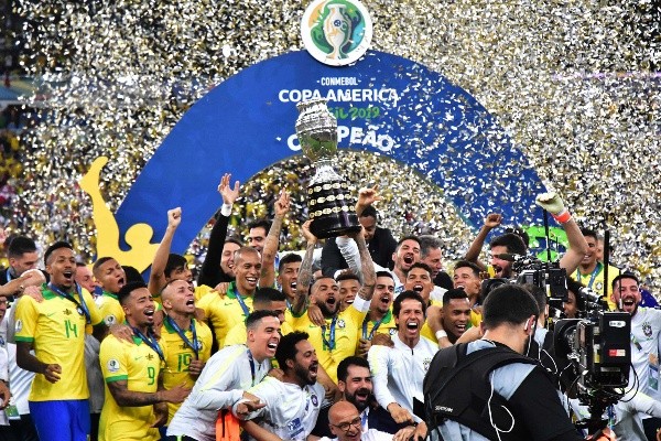 Brasil es el último campeón de la Copa América, en la versión 2019 conquistó su noveno título. (Foto: Agencia Uno)