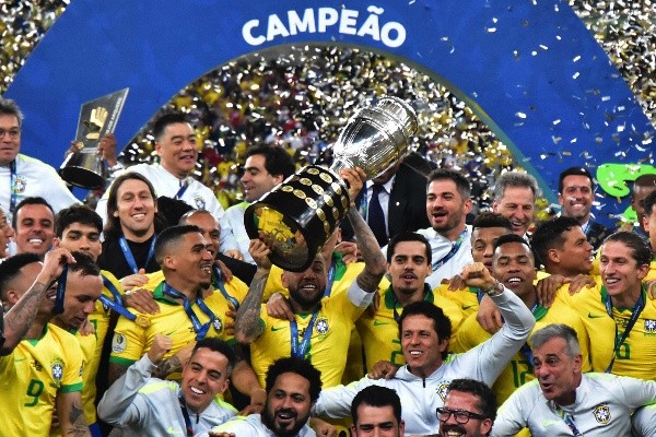 Brasil es el último campeón de la Copa América, el Scratch se coronó campeón tras vencer a Perú en la final de la edición del año 2019. (Foto: Getty)