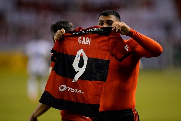 Gabigol ha sido de los mejores jugadores de la Copa Libertadores, con seis goles en solo cuatro partidos. (Foto: Getty)
