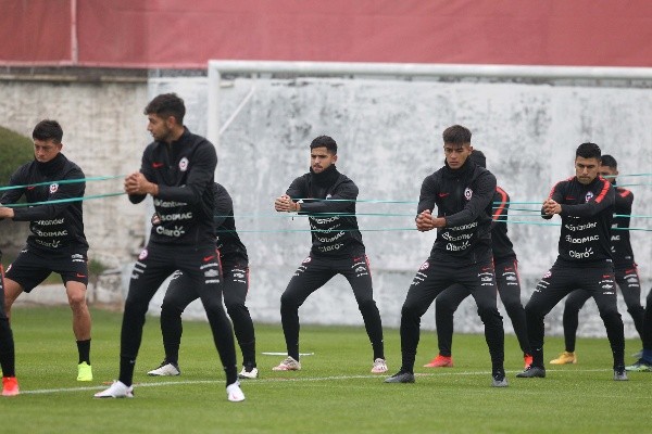 La Roja sigue trabajando bajo las órdenes de Martín Lasarte. Foto: ANFP