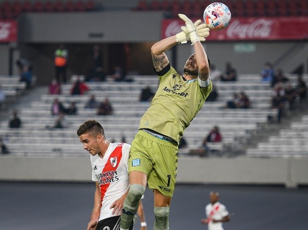 Gabriel Arias es una de las figuras indiscutibles de Racing Club (Getty Images)