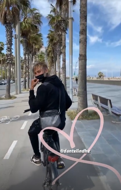 Así reveló Steffi Méndez la identidad de su pololo sueco.(4)