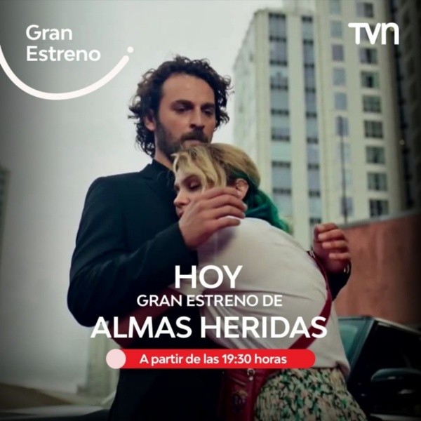 Almas Heridas finalmente llega a las pantallas chilenas a través de TVN.