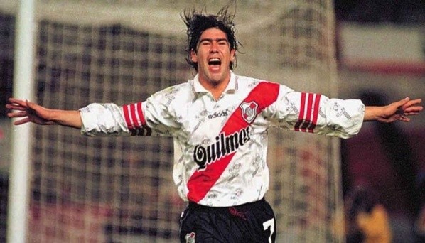 Marcelo Salas jugó dos períodos en River Plate.