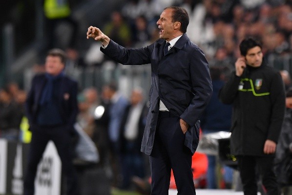 Allegri es el principal candidato para asumir la banca del Inter por su currículo al mando de la Juventus. Foto: Getty.