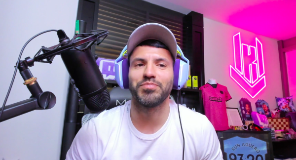 Manchester City Sergio Kun Aguero Se Despide De Twitch Para Enfocarse En Su Carrera Redgol