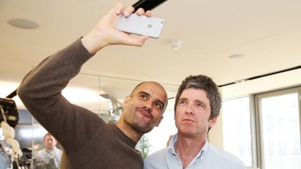 Guardiola y Gallagher tienen una excelente relación. Foto: Manchester City.