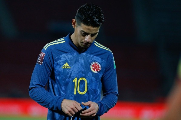 James Rodríguez se pierde las eliminatorias y la Copa América por decisión de Rueda. Foto: Agencia Uno