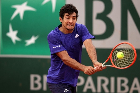 Garin buscará instalarse entre los 16 mejores de Roland Garros. Foto: Getty.