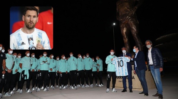 Ante Chile fue el primer partido de Argentina post muerte de Diego Maradona