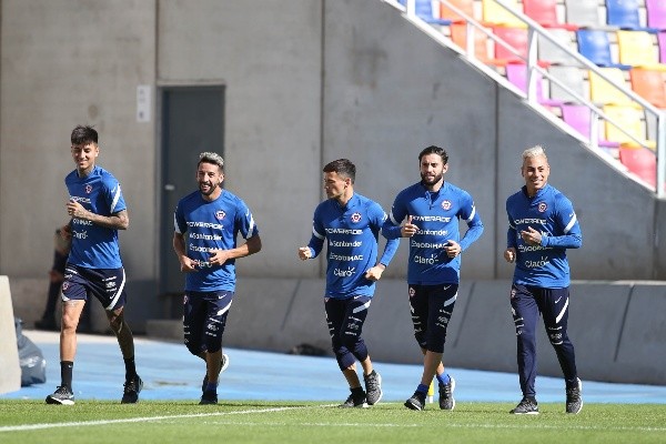 La selección chilena volvió al estadio de Santiago del Estero (Comunicaciones ANFP)