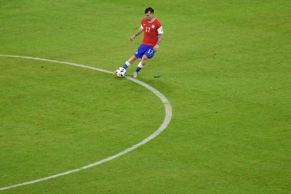 El Pitbull se lució en la igualdad 1-1 de La Roja ante Argentina.