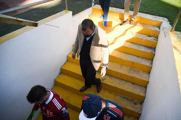 Rafael dirigió su último partido en la banca de Universidad de Chile (Agencia Uno)
