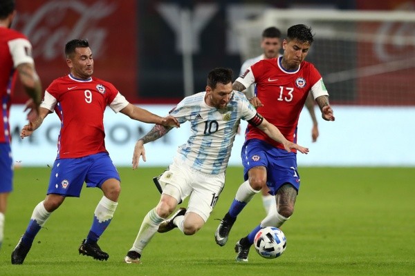 Jean Meneses se ganó la titularidad ante Argentina (Getty Images)