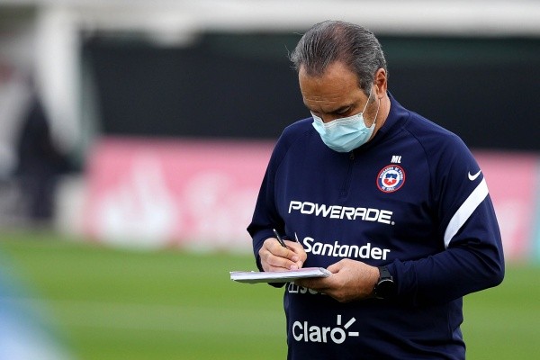 Lasarte ya prepara el duelo ante Bolivia.