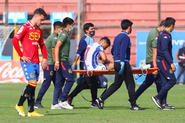Antofagasta sufrió con las lesiones ante Unión Española.