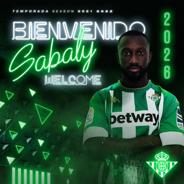 Betis anunció el fichaje del lateral derecho senegalés.