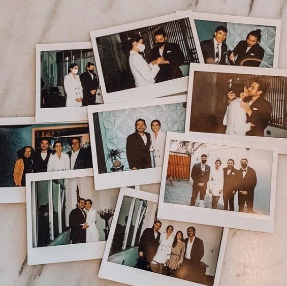 Las postales del matrimonio de Felipe Avello.(6)