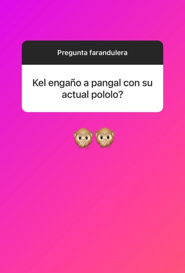 Las historias de Cecilia Gutiérrez sobre el quiebre de Kel Calderón y Pangal Andrade.(2)