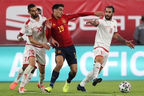 Gerard Moreno es la esperanza de gol en España. (Foto: Getty Images)