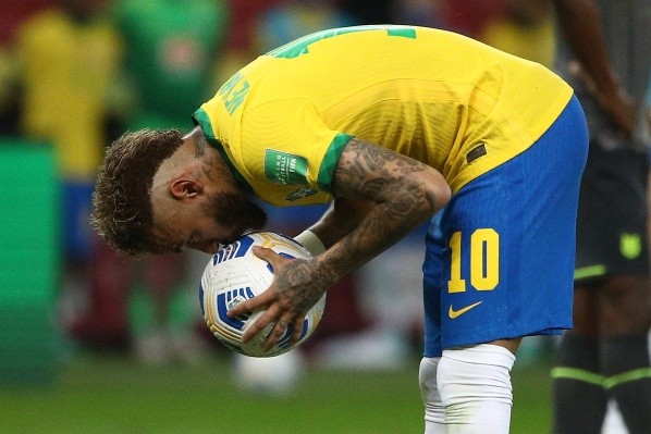 Neymar Jr es la gran figura de la selección brasileña (Getty Images)