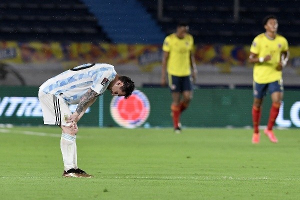 En la última fecha de eliminatorias, Colombia rescató un empate agónico con Argentina. Foto: Getty Images