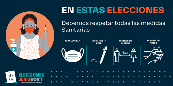 Medidas sanitarias elecciones | Foto: Servel
