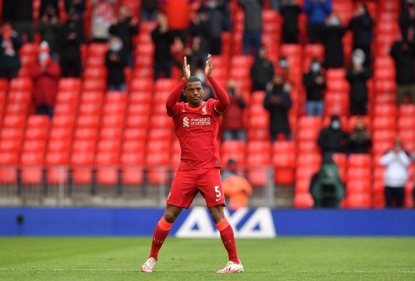 Wijnaldum deja el Liverpool para ir al PSG. Foto: Getty Images