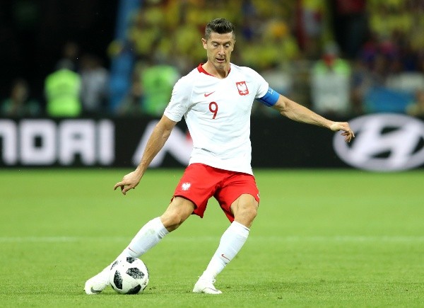 Lewandowski comandará a Polonia en la Euroa mañana ante Eslovaquia. Foto: Getty