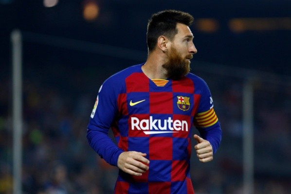El festejo del gol de Messi - Getty