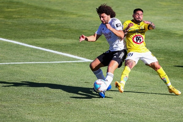 Falcón fue clave en Colo Colo la temporada pasada, algo que pudo no darse. Foto: Agencia Uno