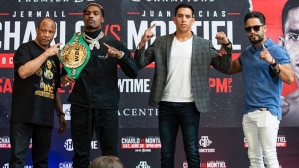 Ambos peleadores ya tuvieron el cara a cara previo al combate oficial. (Foto:KochulMontielPRO)