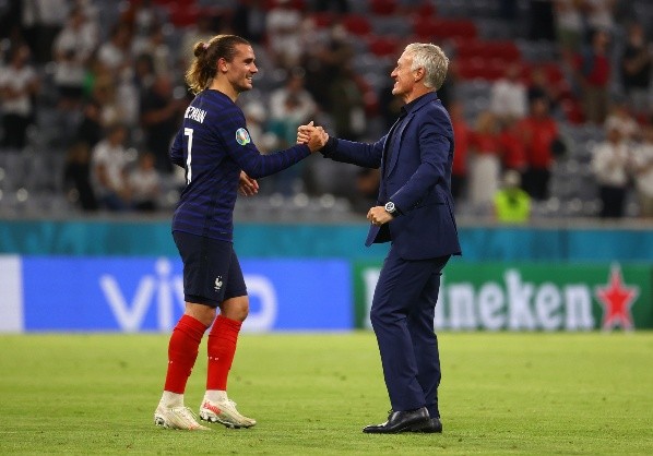 Deschamps alabó a su atacante Antoine Griezmann (Getty Images)